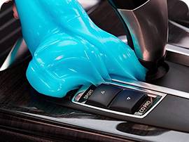 Cleaning gel for car kit plusuniversal detailing
