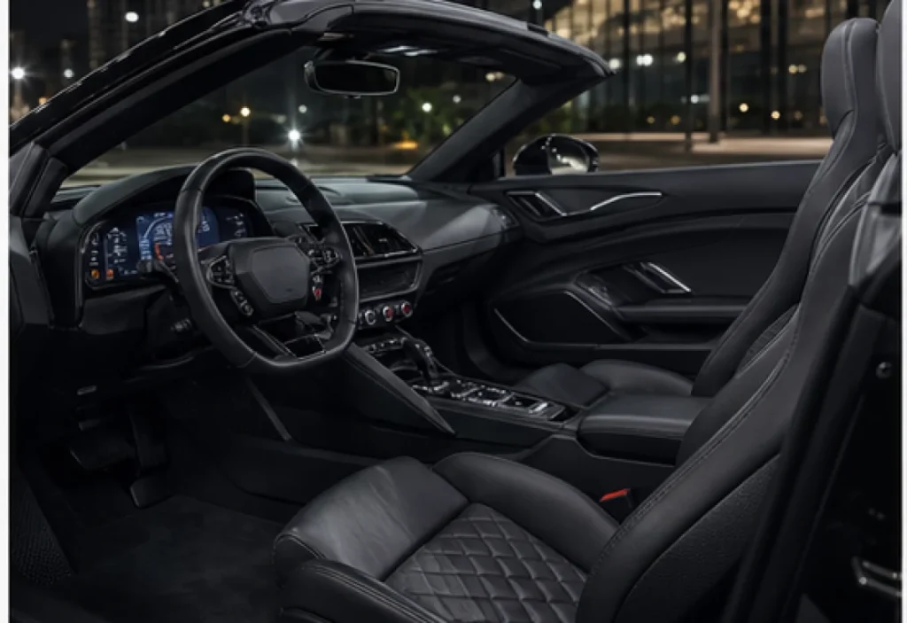 Audi R8 Obsidian Spyder Nightfall