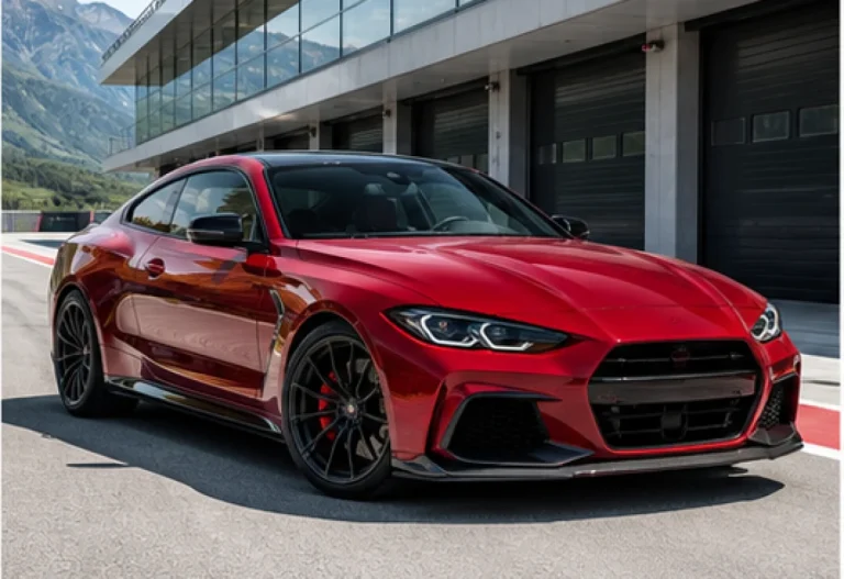 BMW M4 Crimson Competition Trackline