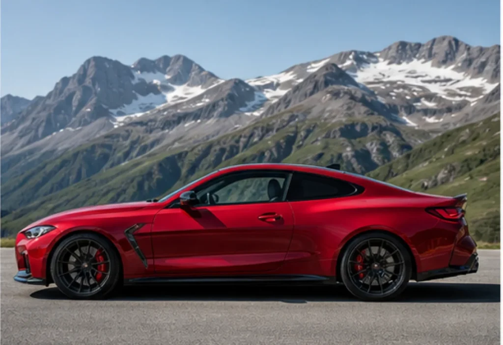 BMW M4 Crimson Competition Trackline