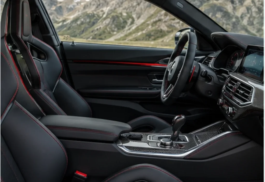 BMW M4 Crimson Competition Trackline