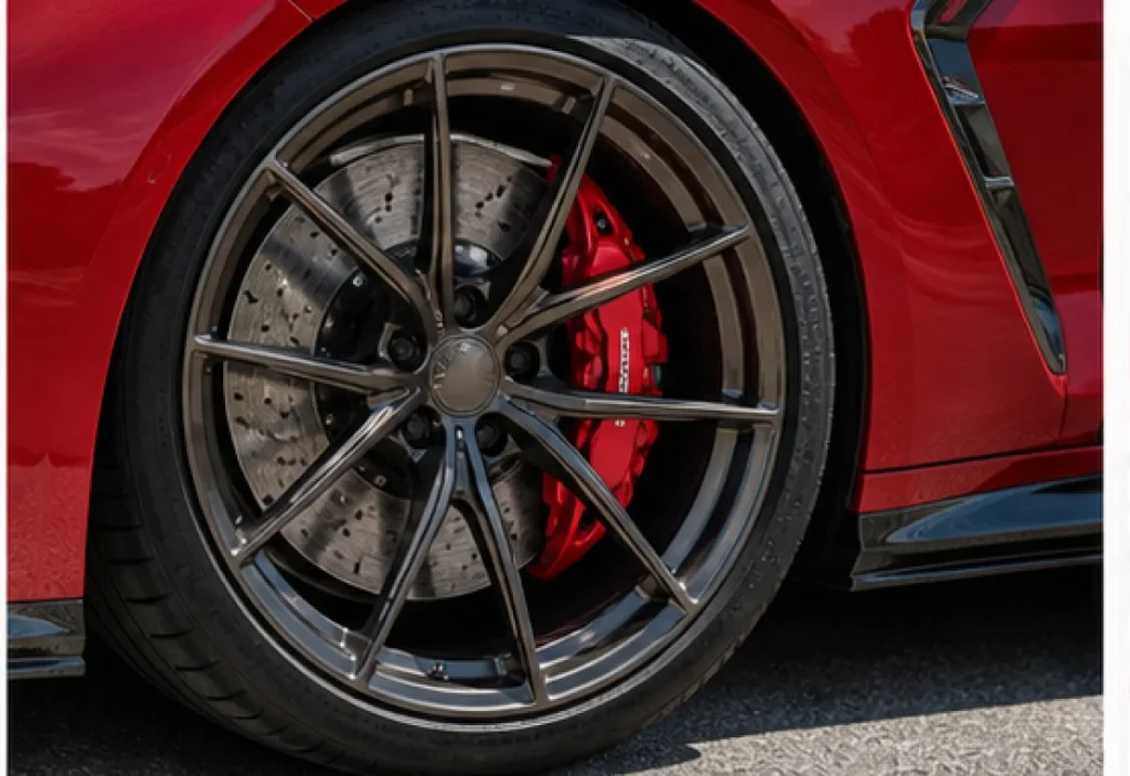BMW M4 Crimson Competition Trackline