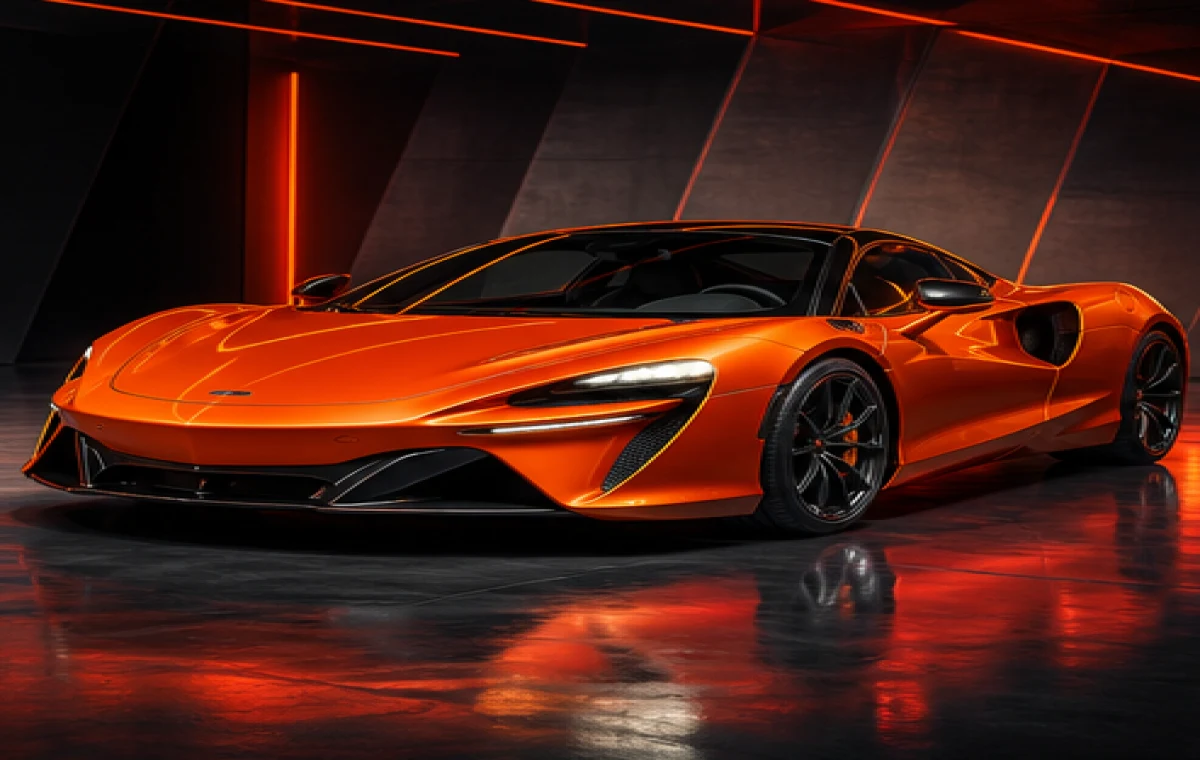 McLaren Artura Flame GT